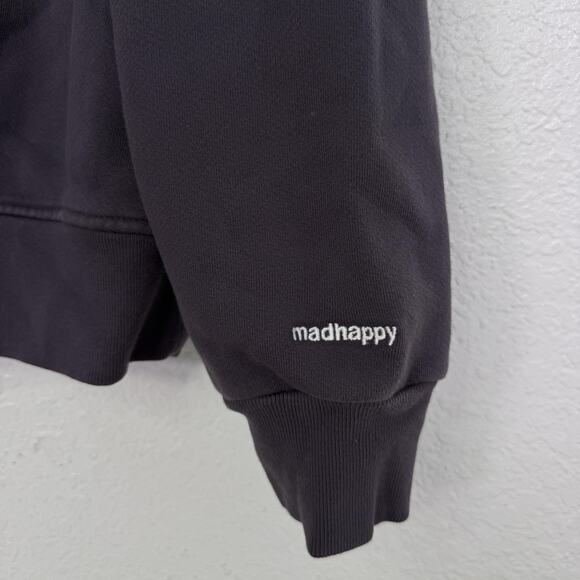 Madhappy Mickey & Friends Sweatshirt XS Disney Crewneck Fleece Gray Sweater - Picture 9 of 14